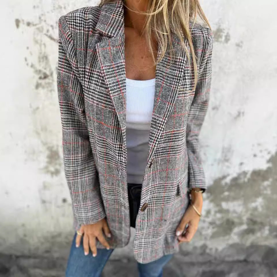 Piedora – Le Blazer Rétro Chic et Intemporel