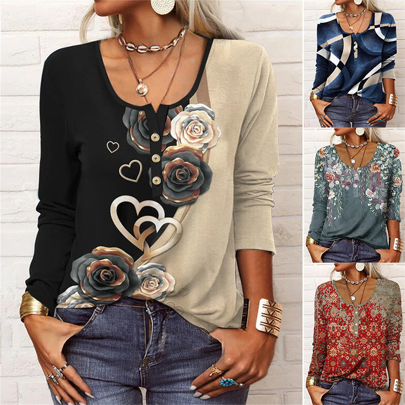 Florésia - Le T-shirt Chic et Confortable