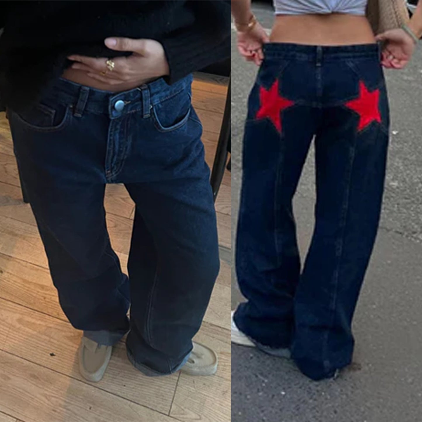 Jean Starry Étoilé Tendance