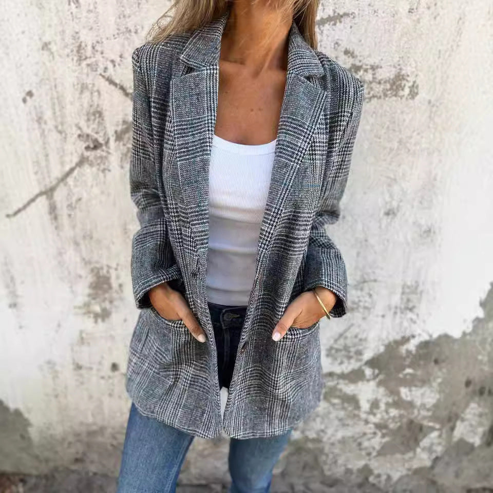 Piedora – Le Blazer Rétro Chic et Intemporel