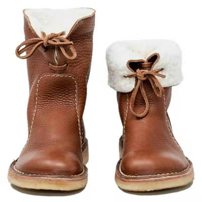 Lumea - Bottes en Cuir Polaire