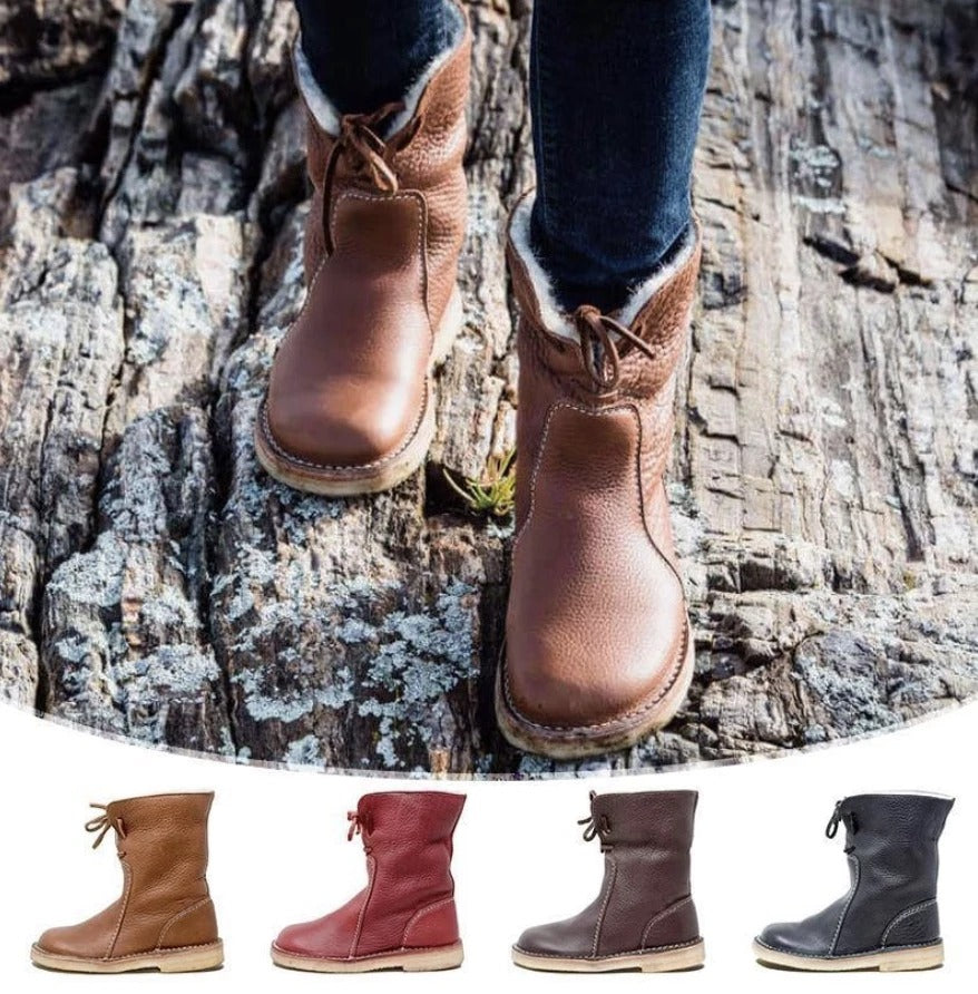 Lumea - Bottes en Cuir Polaire