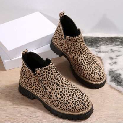 Élanzia – Bottines Suède Automne/Hiver Élégantes
